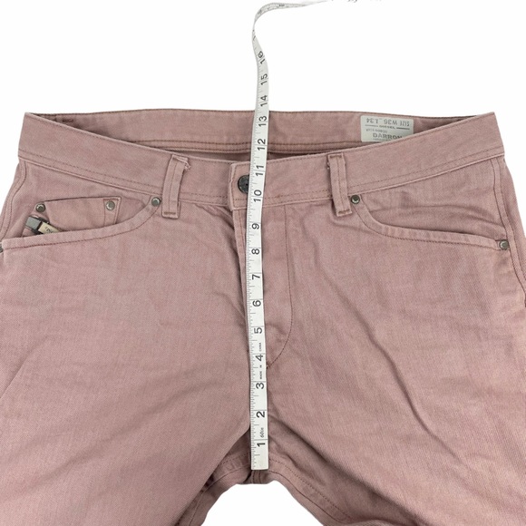 Diesel Darron Mauve Pink Men's Jeans Size 36 x 34 - Picture 9 of 11